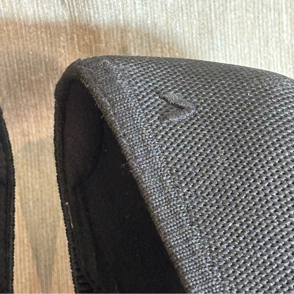 VIVAIA Sz 42 Pointy Toe Breathable Fabric Canvas  Slip On Wedges Shoes - Picture 6 of 10